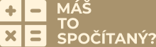 Máš to spočítaný?